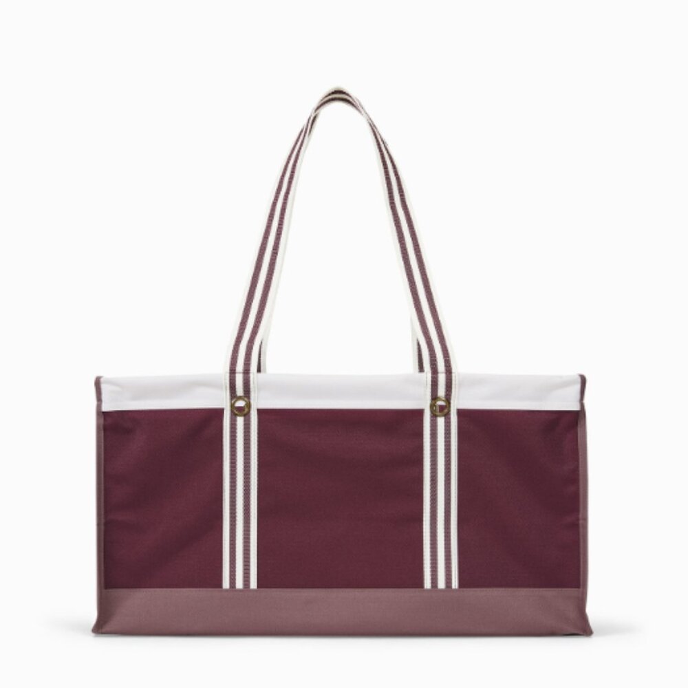Large Utility Tote - Mulberry Colorblock